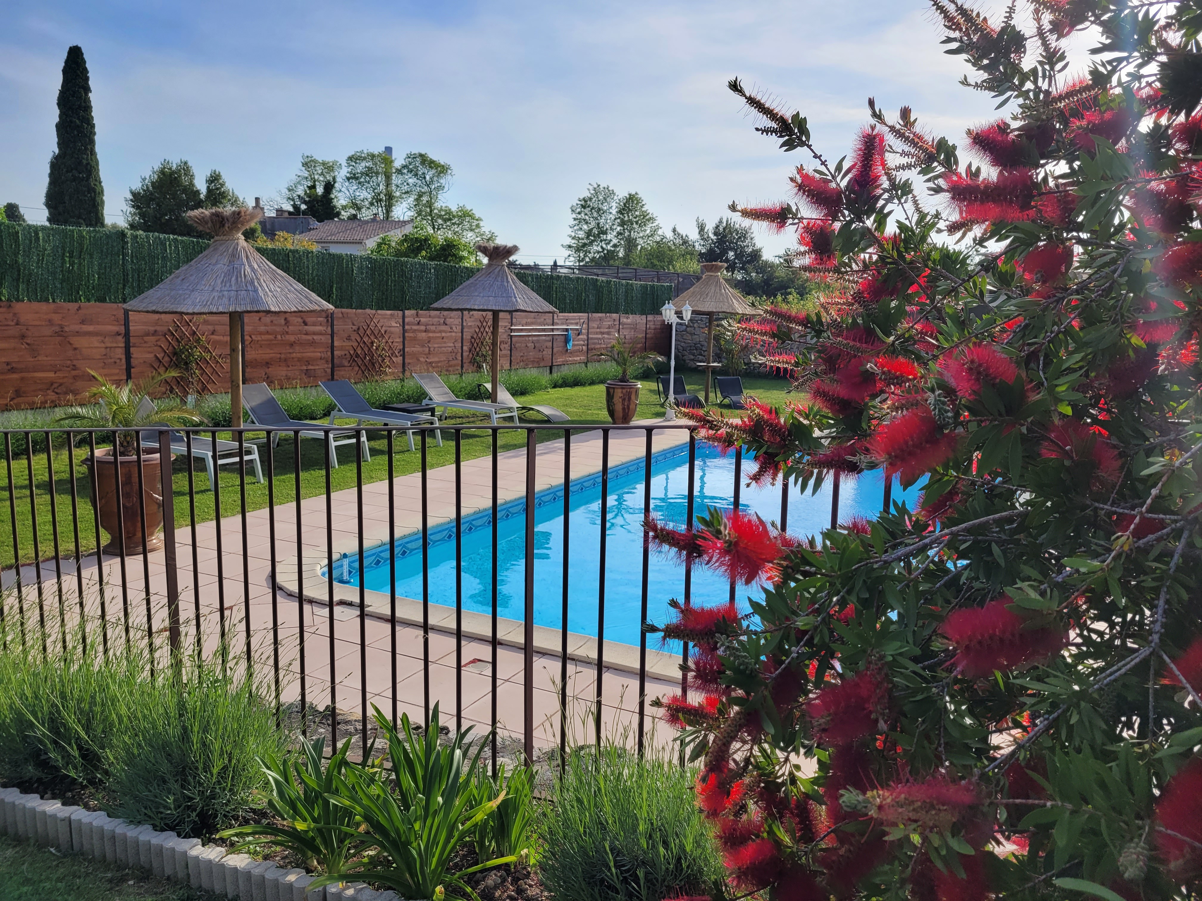 secure swimming pool