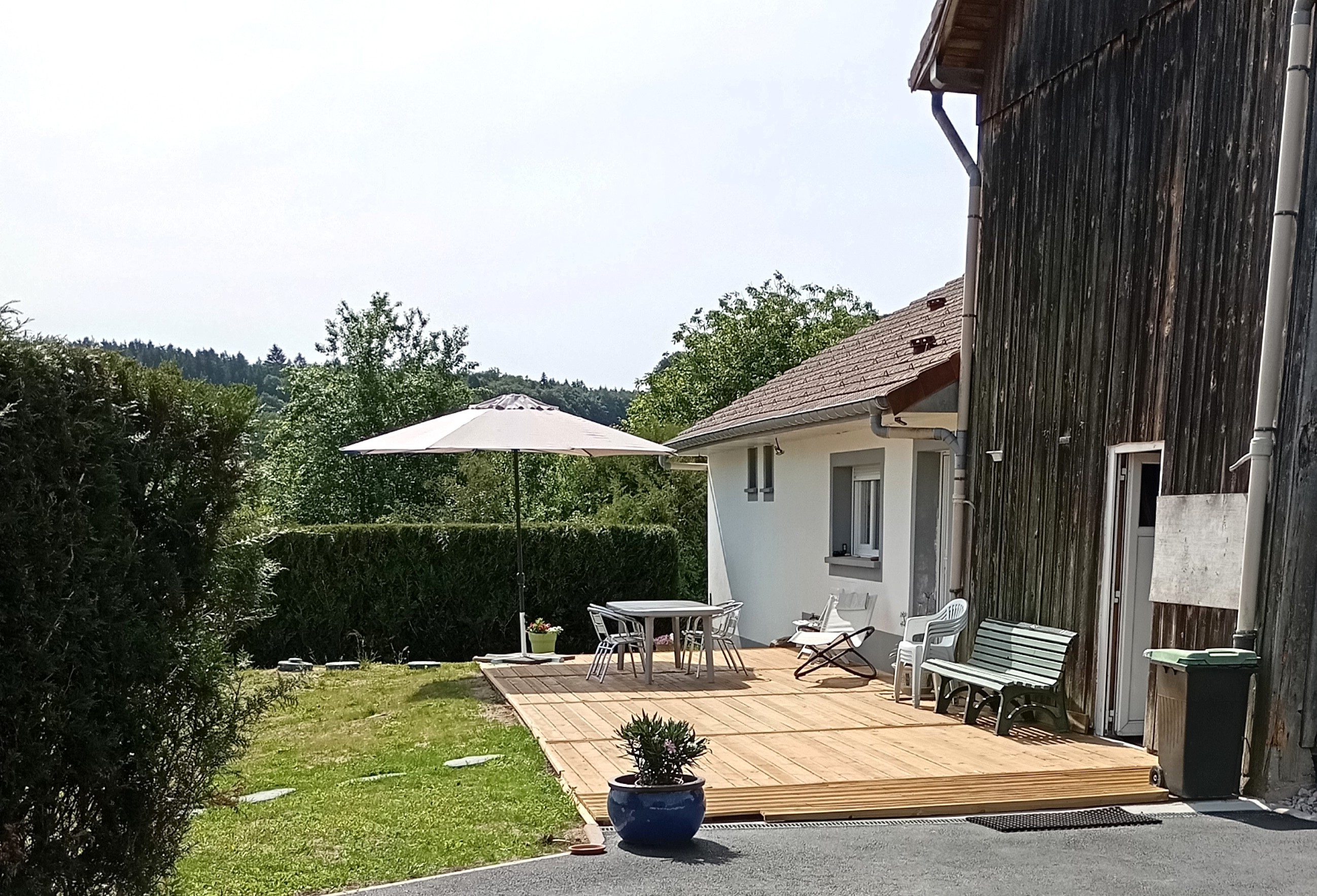 Maison de campagne pour retrouvailles familiales
