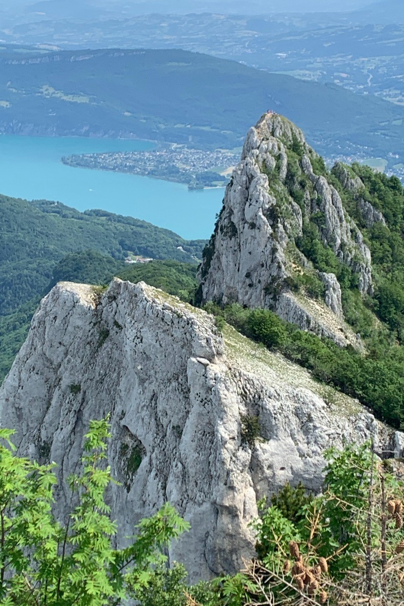 Le sommet de la "dent du chat"
