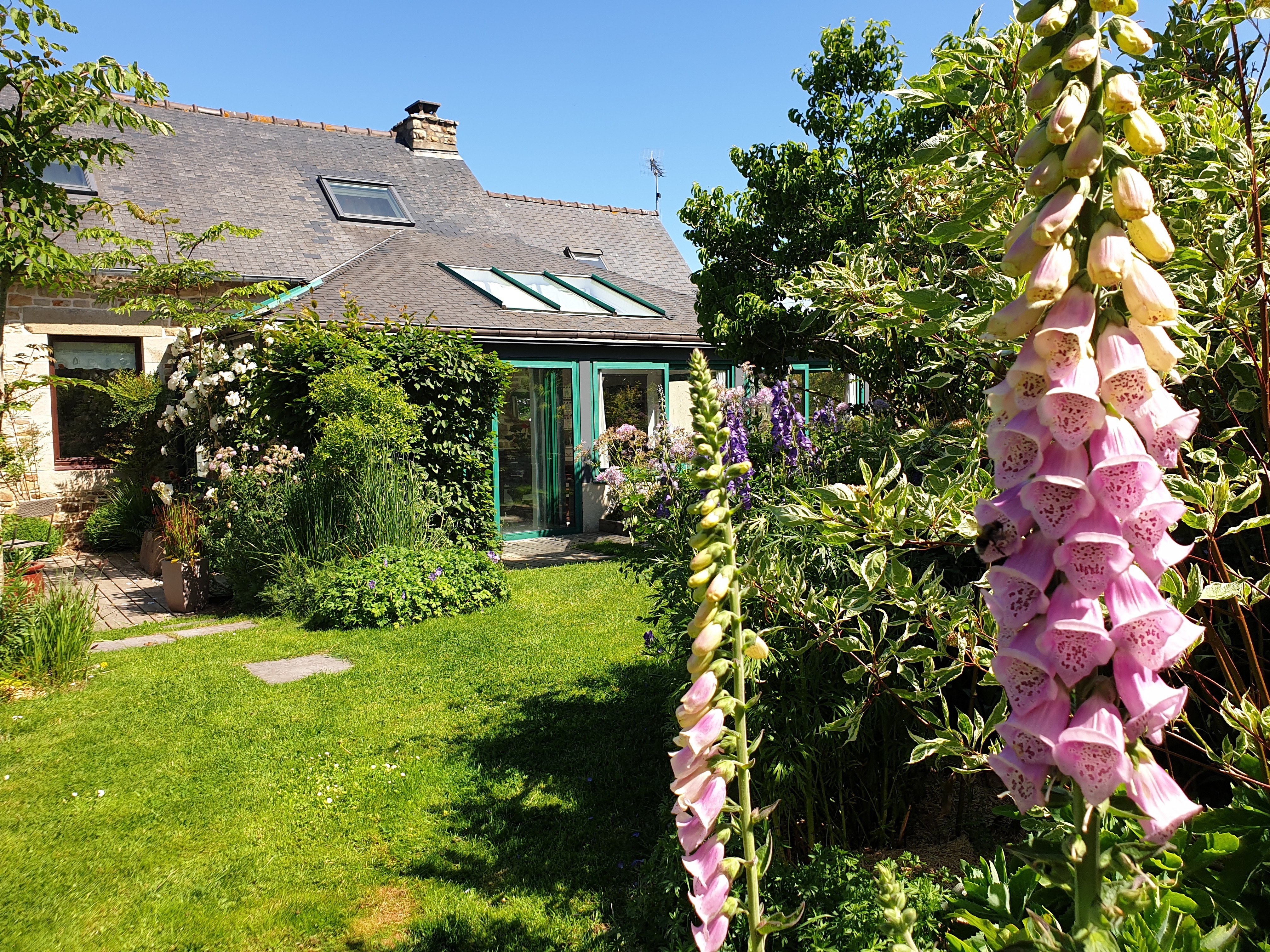 Maison pierre sans vis à vis