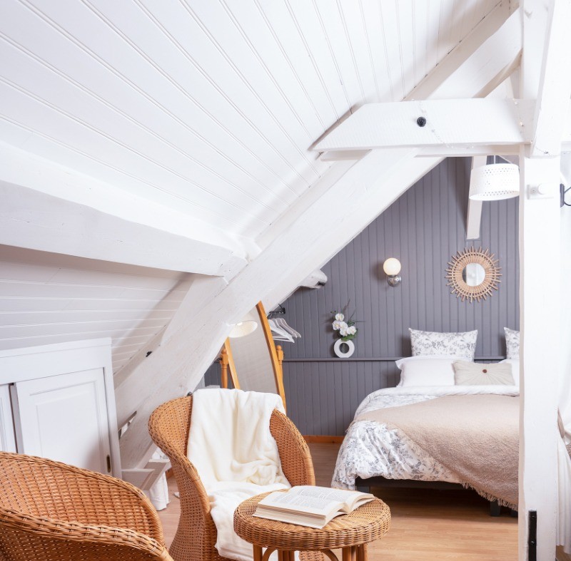 Les Glycines de Monchy - Chambre Romantique