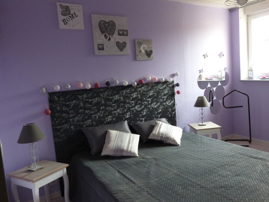 Chambre avec matelas confortable 160 x 200