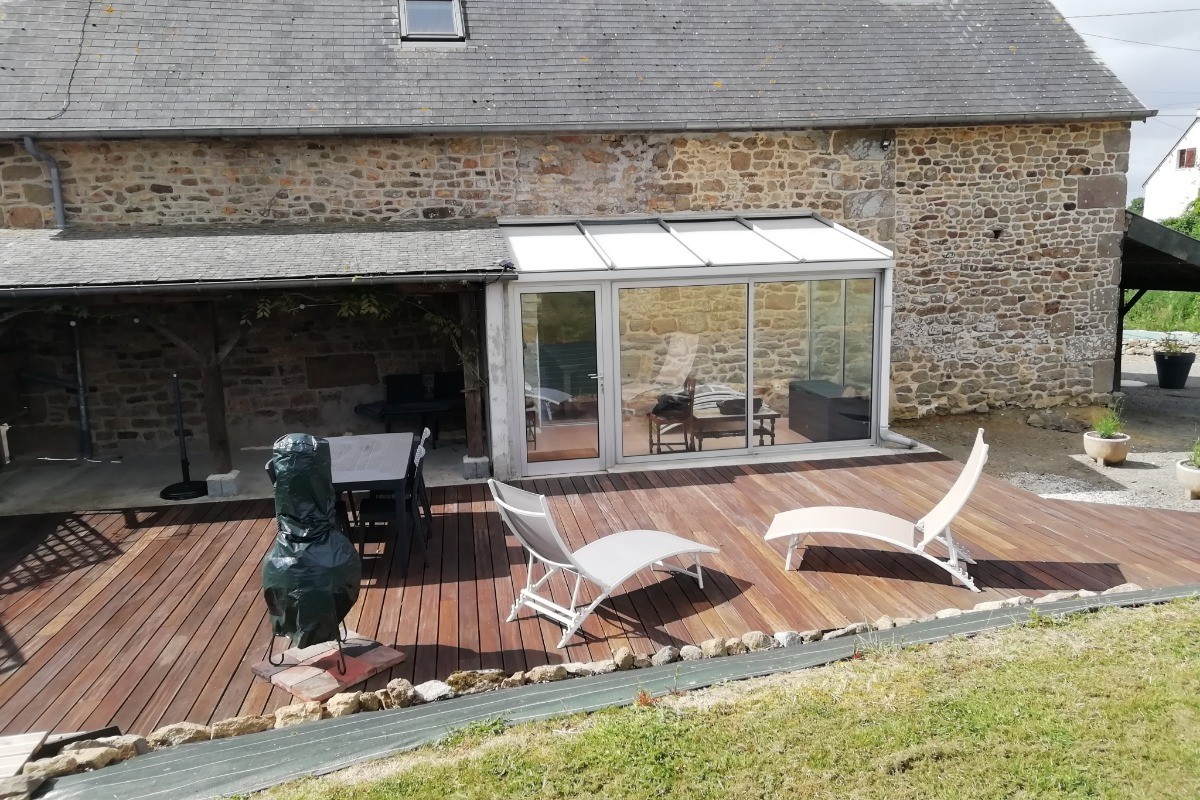 La terrasse et veranda