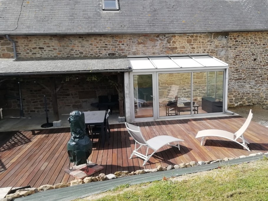 La terrasse et veranda