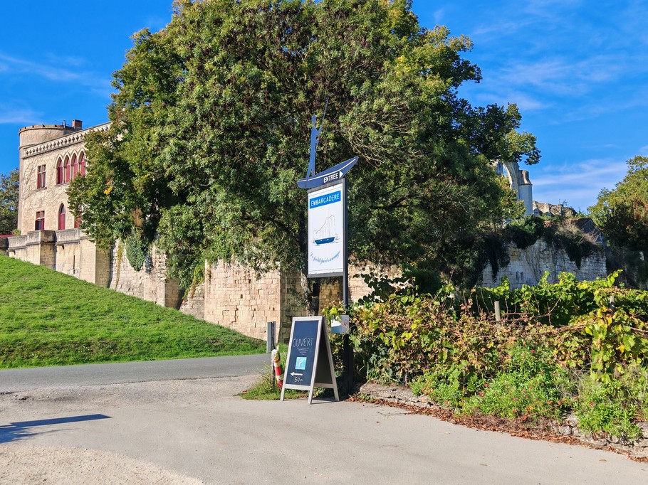 Entrée Abbaye de Maillezais