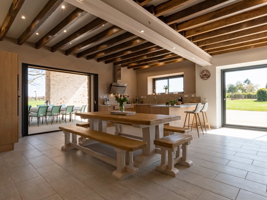 Cuisine au Gite Entre Terres et Vignes à Châtillon sur Morin en Champagne