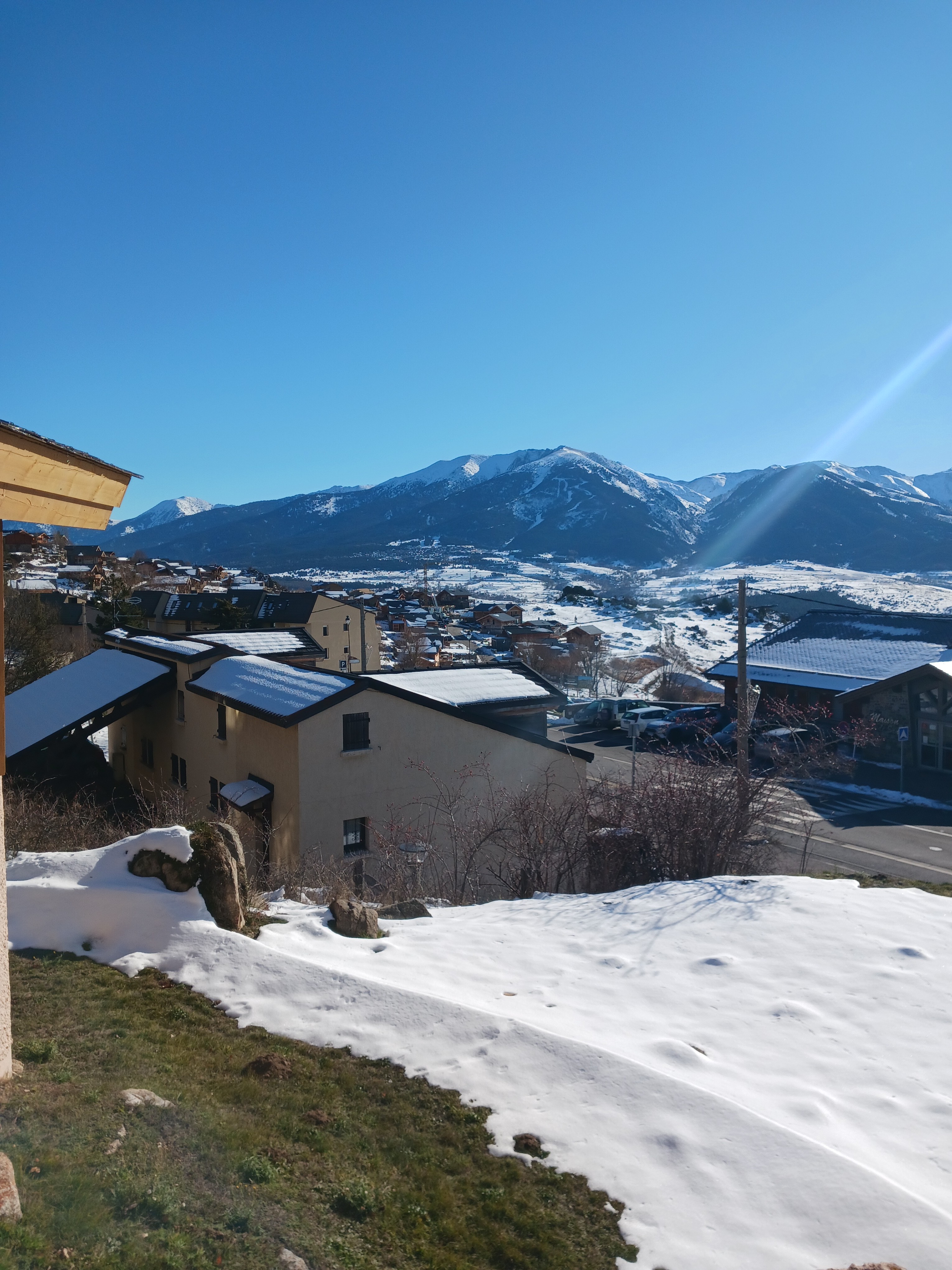 Vue du chalet
