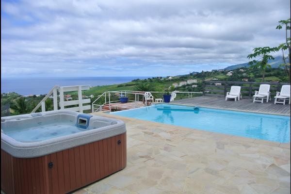 piscine et vue
