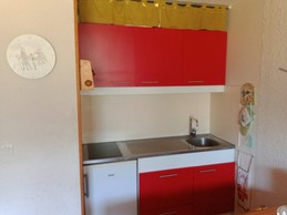 la kitchenette rénovée