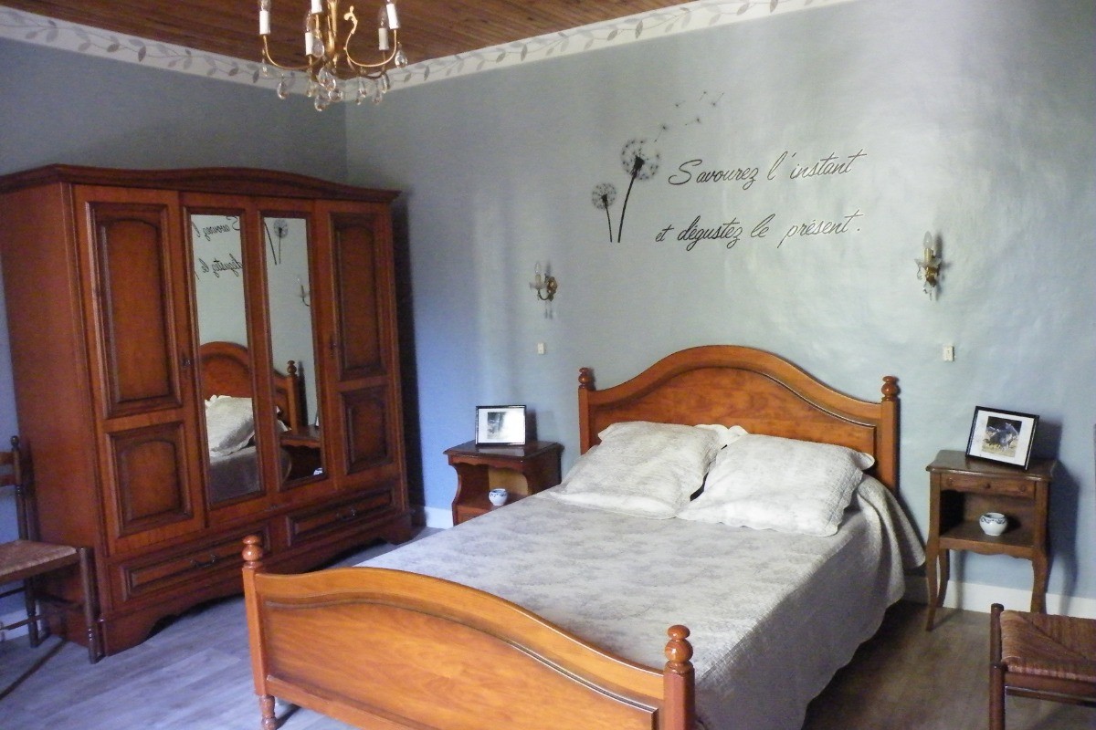 chambre bleue