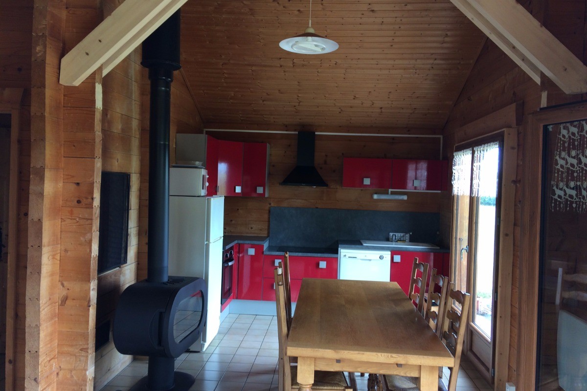 Cuisine chalet 2 chambres