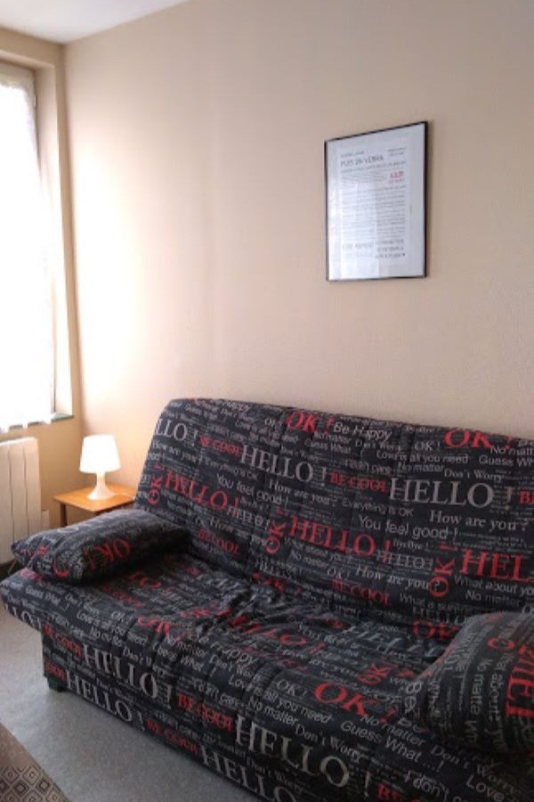 Clic clac, 2 personnes. Une couette 220*240 est fournie