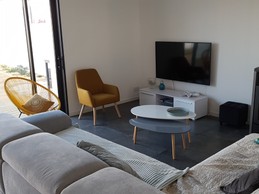 Salon avec le Poêle pour les journées d'hiver