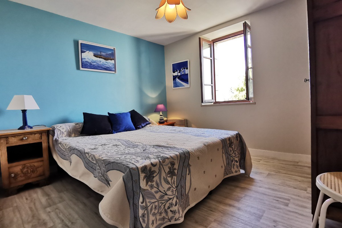 Etage 1: Chambre 1 avec lit 160