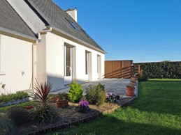 large south-facing terrace