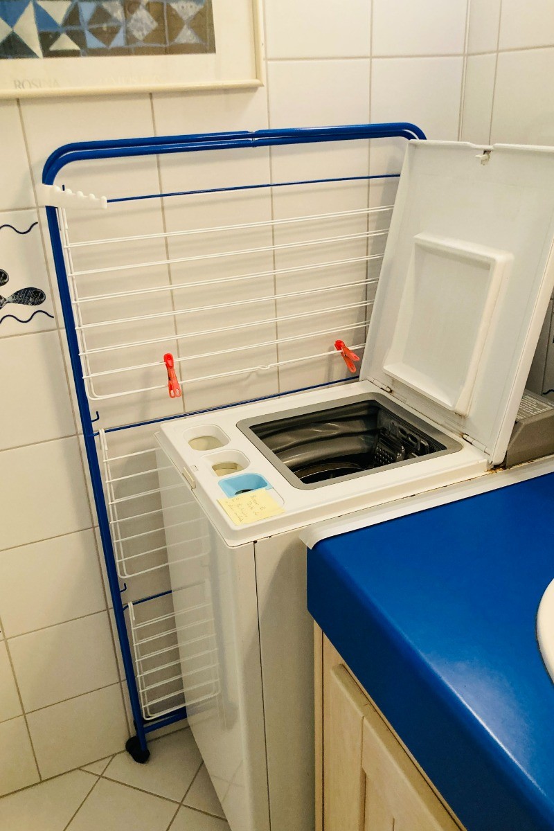 Salle de douche - Machine à laver