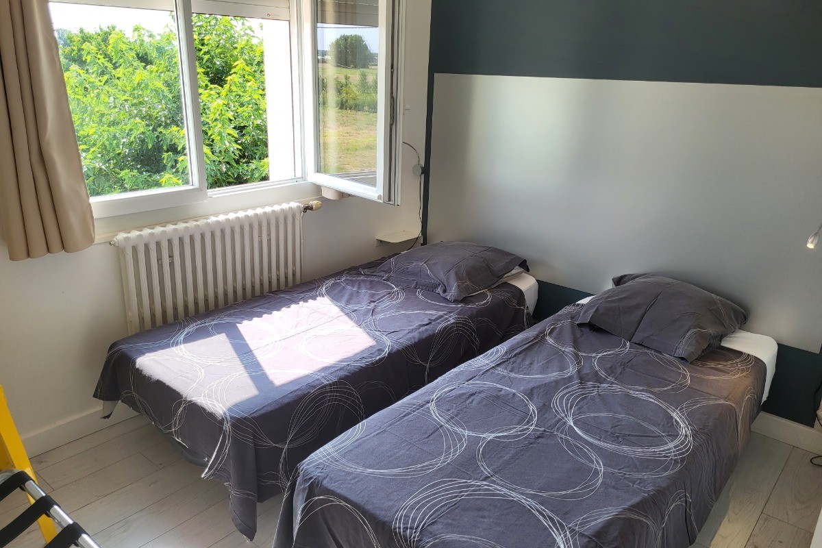 CHAMBRE1 avec lits jumeaux