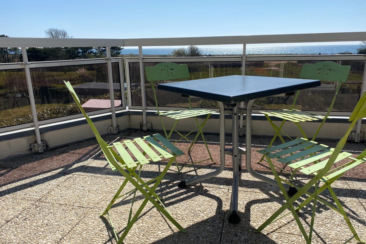 balcon à l'étage