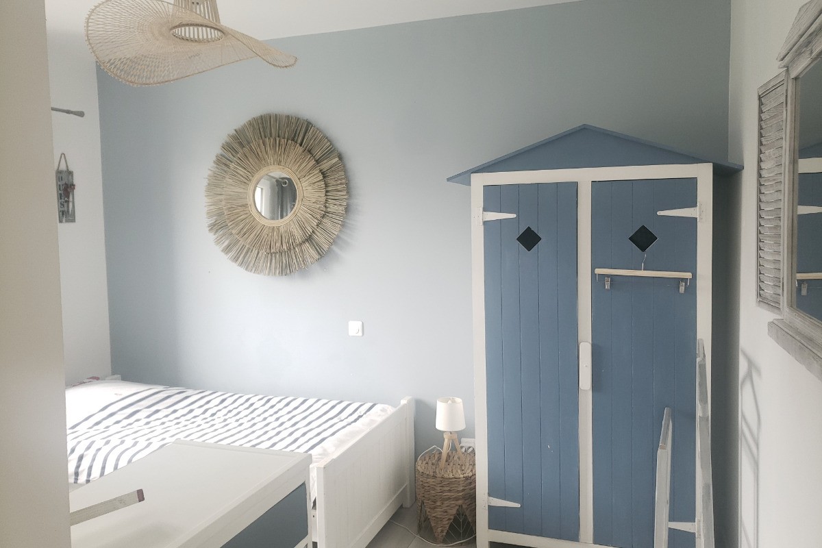 2ème chambre avec 2 literies de 90cmx190cm