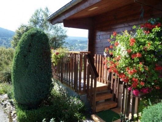 Vue entrée chalet - Chalet Nid Douillet