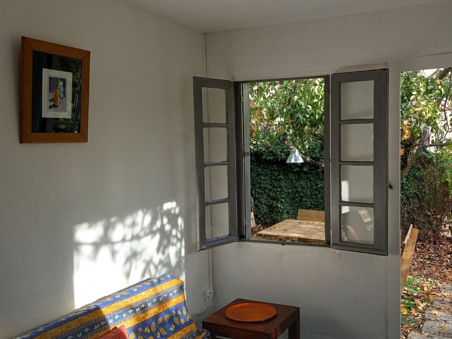 Entrée du gîte, Les Marronniers, Reillanne