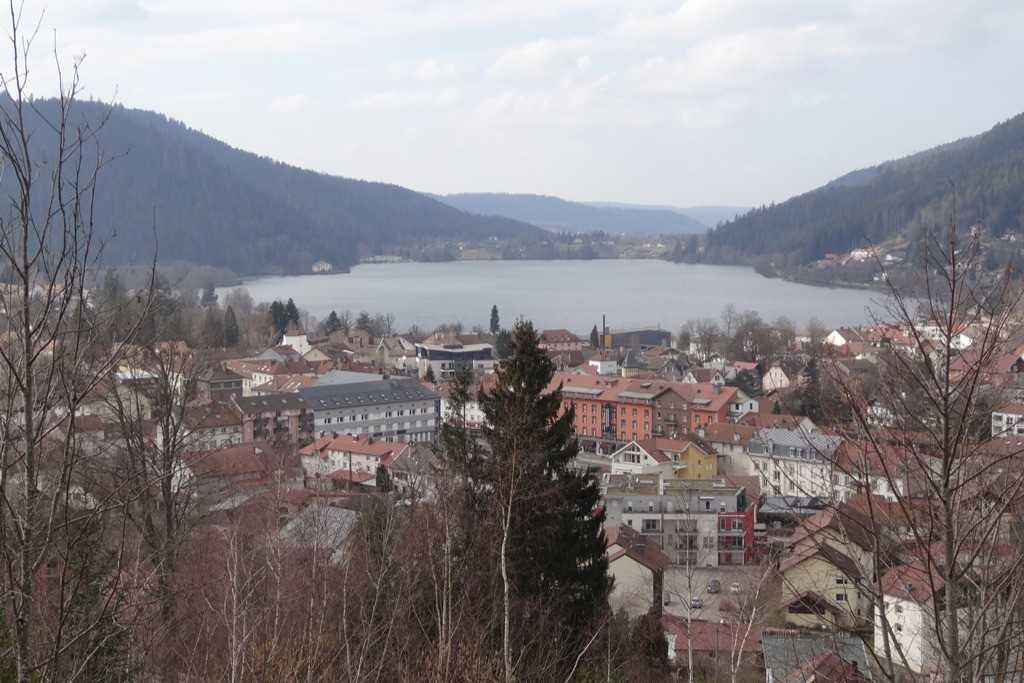 Lac vu du haut du Rain (balade à partir du chalet) - Chambre La Chouette, Chalet  des Beuquillons, Gérardmer