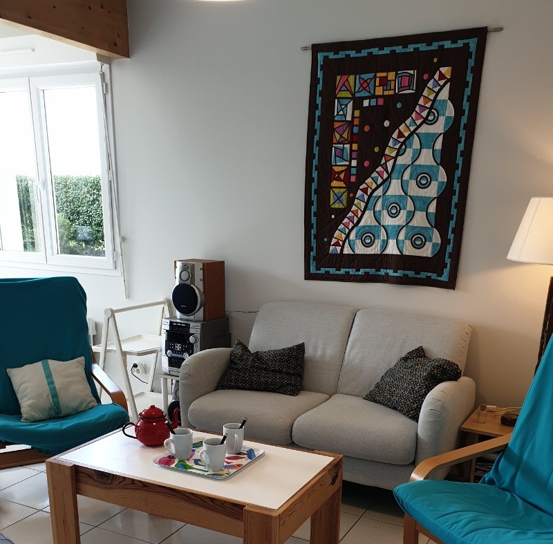 Pièce à vivre côté salon