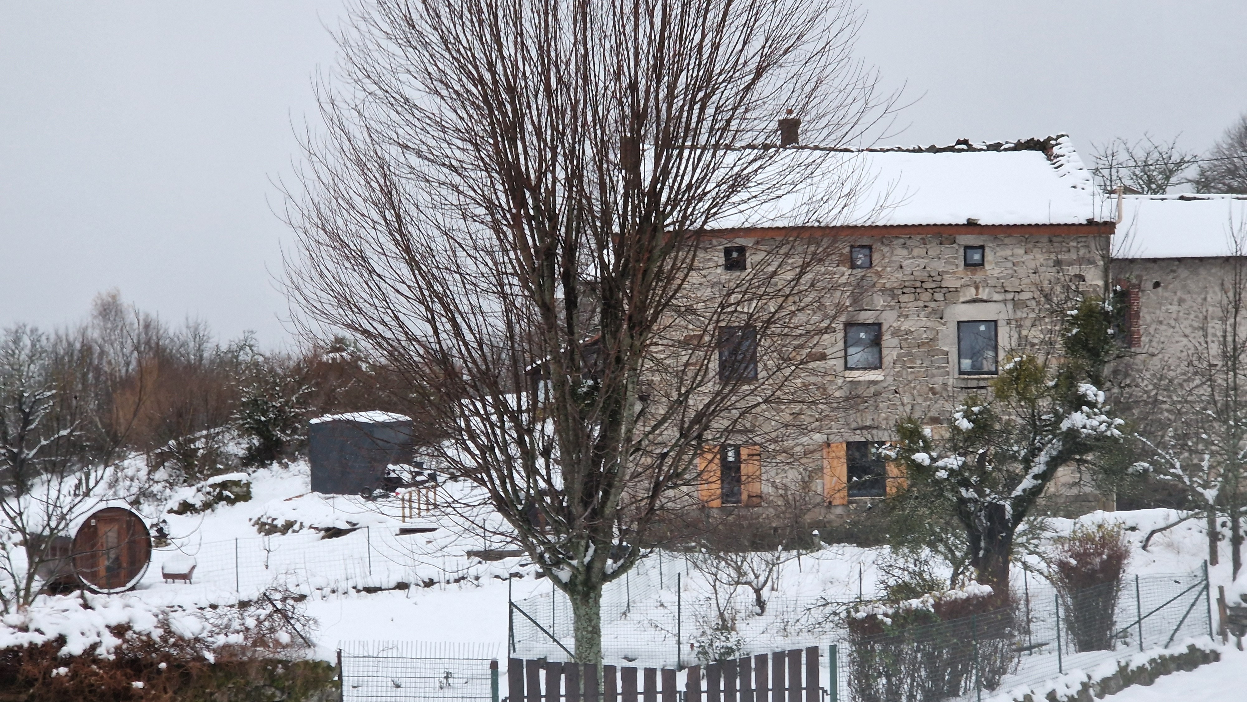 Gîte Ukhutula, Vollore-Montagne, Puy de Dôme, Auvergne - En hiver