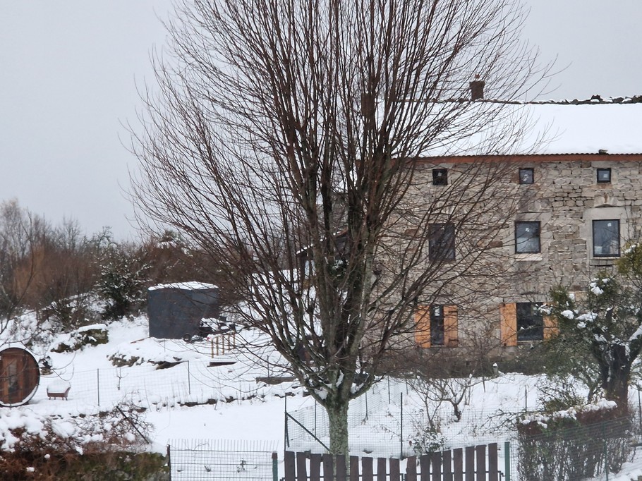 En hiver - Gîte Ukhutula , Vollore-Montagne , Puy-de-Dôme , Auvergne