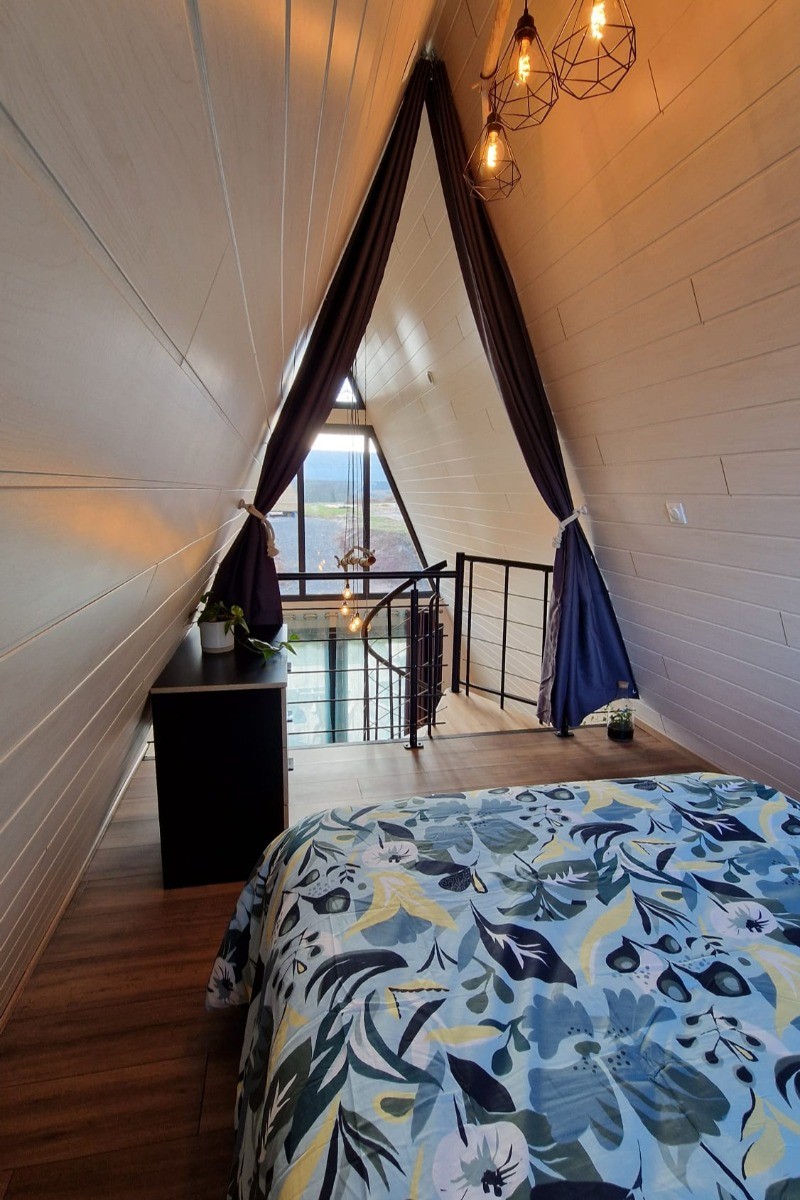 Chambre dans la mezzanine - Chalet Ecureuil