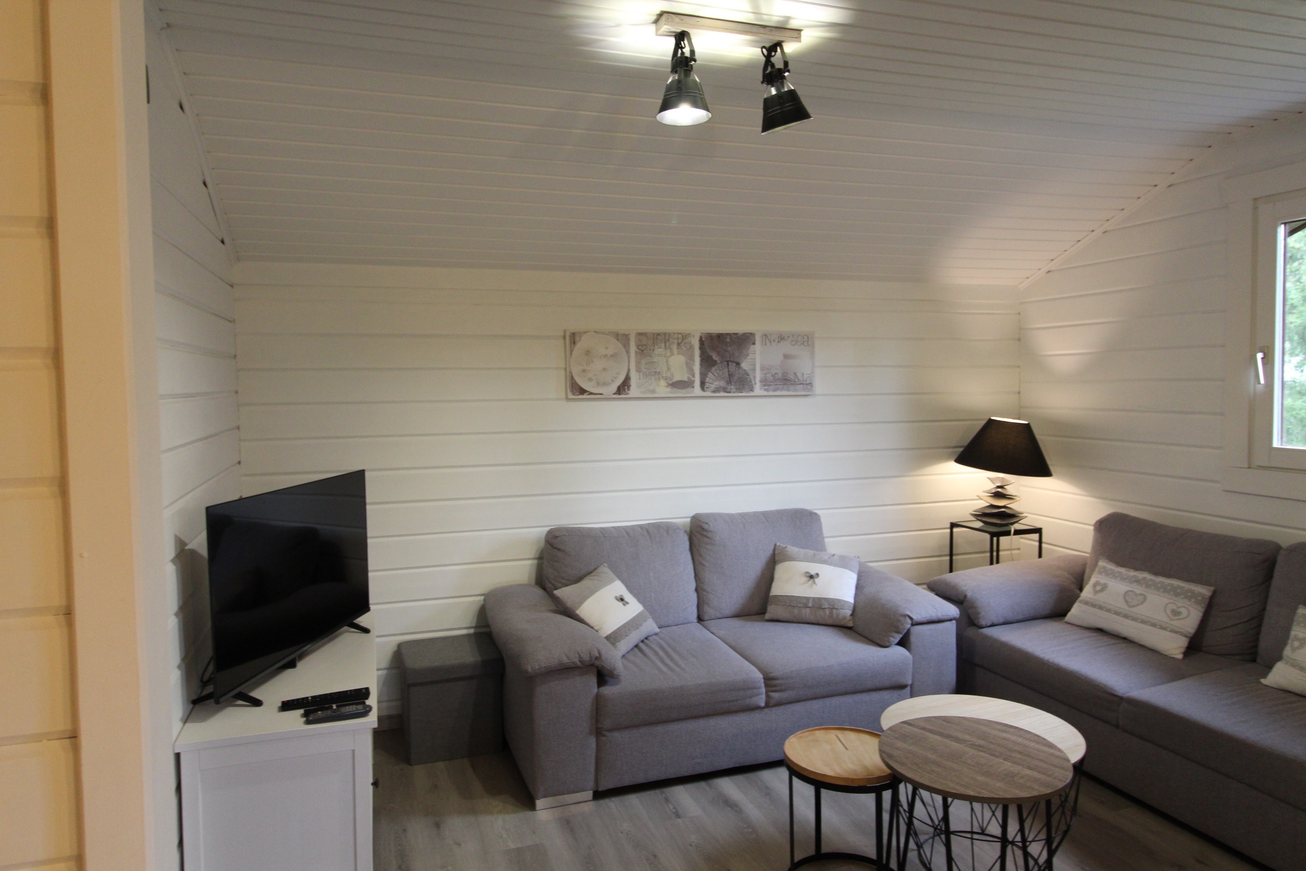 Salon - Chalet Le Ménil