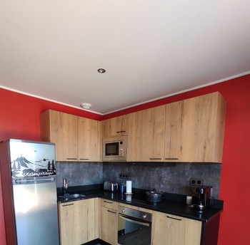 Cuisine équipée - Gîte Le Cerf - Nature Cottage Vosges