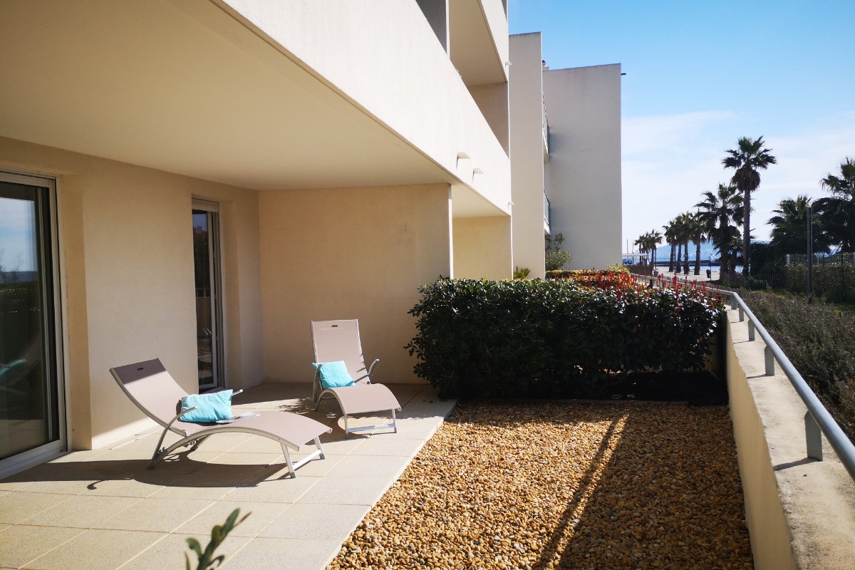 Terrasse – Location de vacances Hérault.