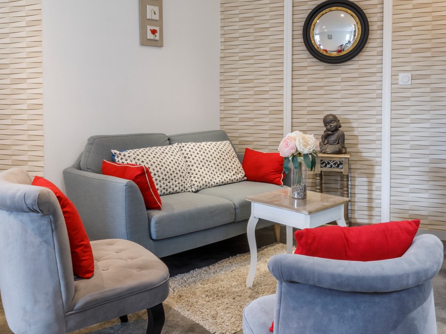 Espace salon du Relais de Mont en Maine et Loire