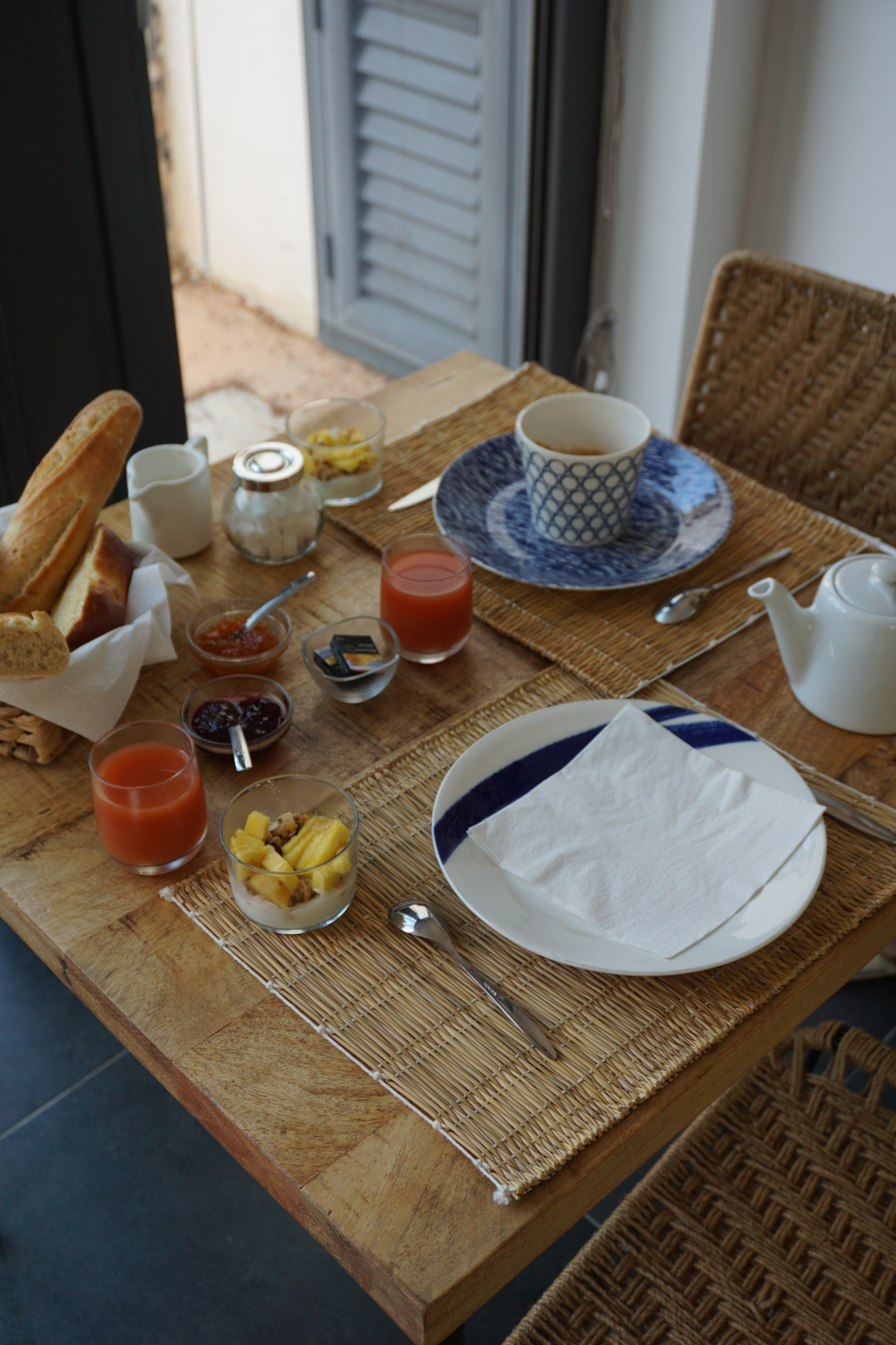 Petit déjeuners chambre d'hôtes