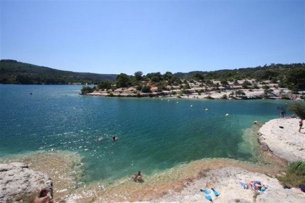 Le lac - La Grangeonne 2 (Esparron, Verdon, Provence)