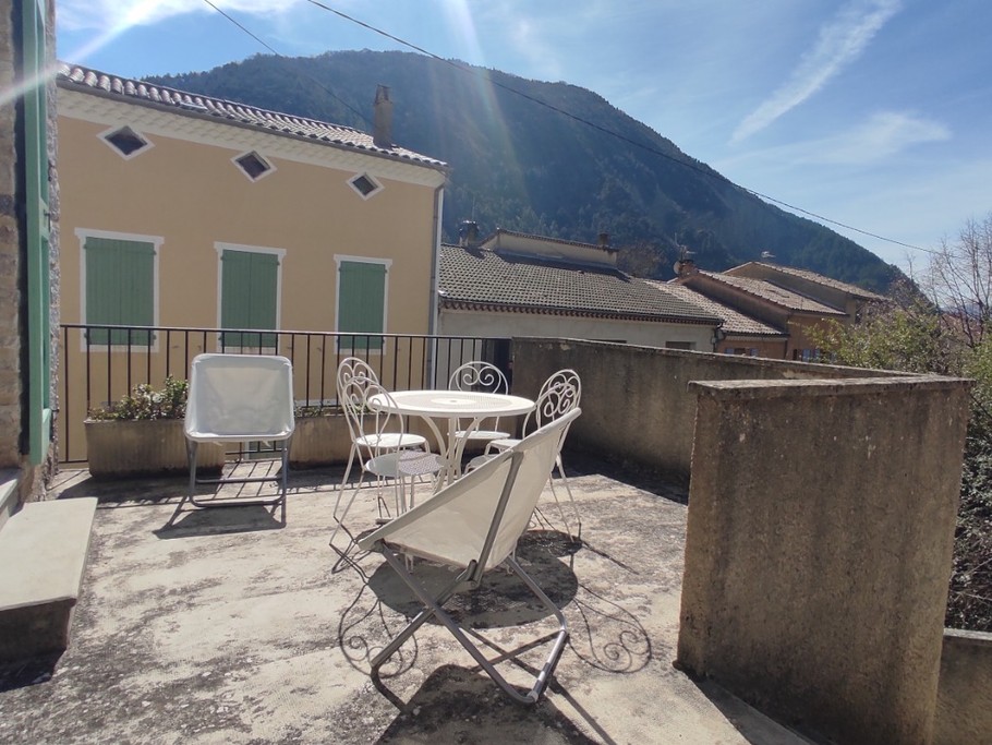 Gîte le Glandaz - Mme Lambert - Chatillon-en-Diois - Terrasse