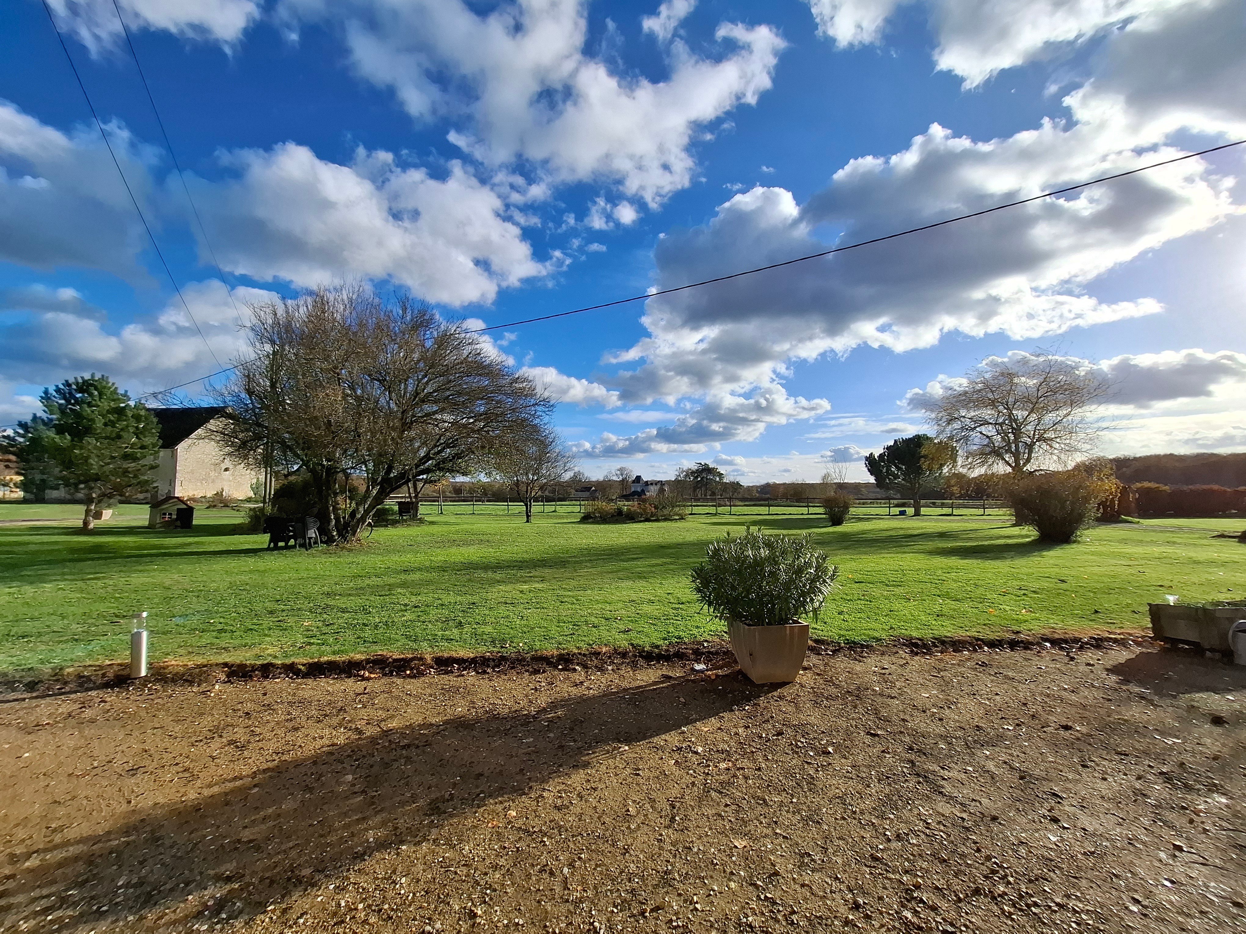 Le Parc vu de la terrasse