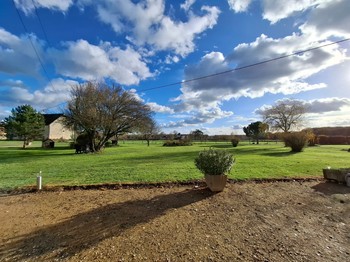 Le Parc vu de la terrasse