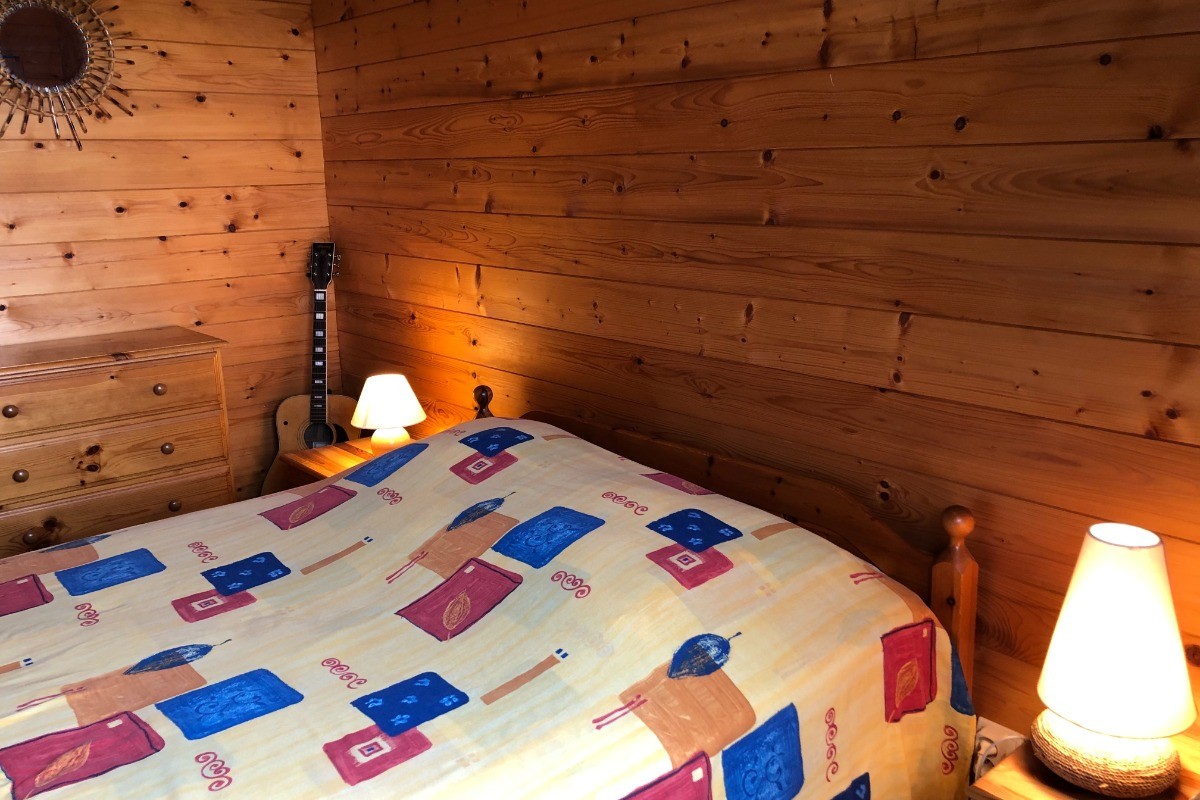 Chalet Chez Léon - Chambre double RDC