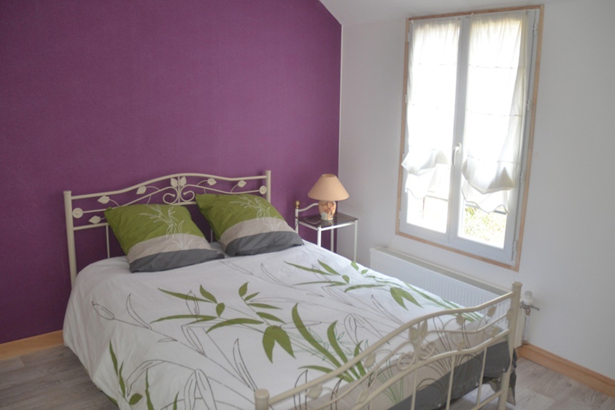 La chambre du gîte Nympheas