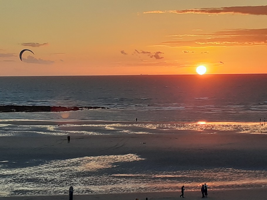 Sunset from the flat