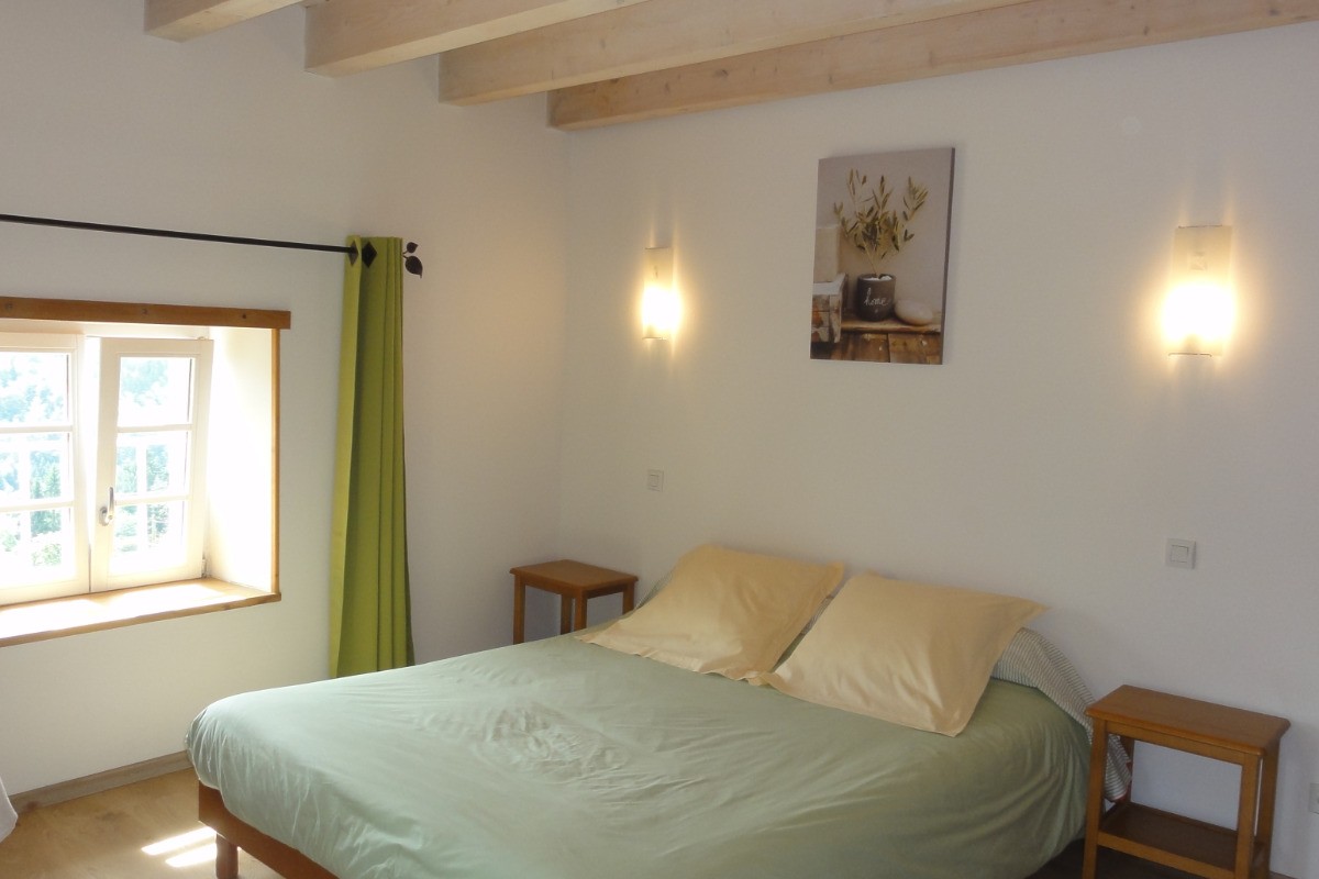 Chambre du levant - Gîte "Le Grenier du Roc" ancienne ferme au cœur des Vosges à Basse-sur-le-Rupt