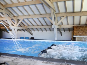 La piscine et ses sièges balnéo Le Markstein - Les SPAtules