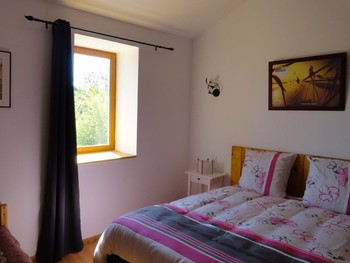 Ferme Passion - Chambre Dombes - Lit 160x190