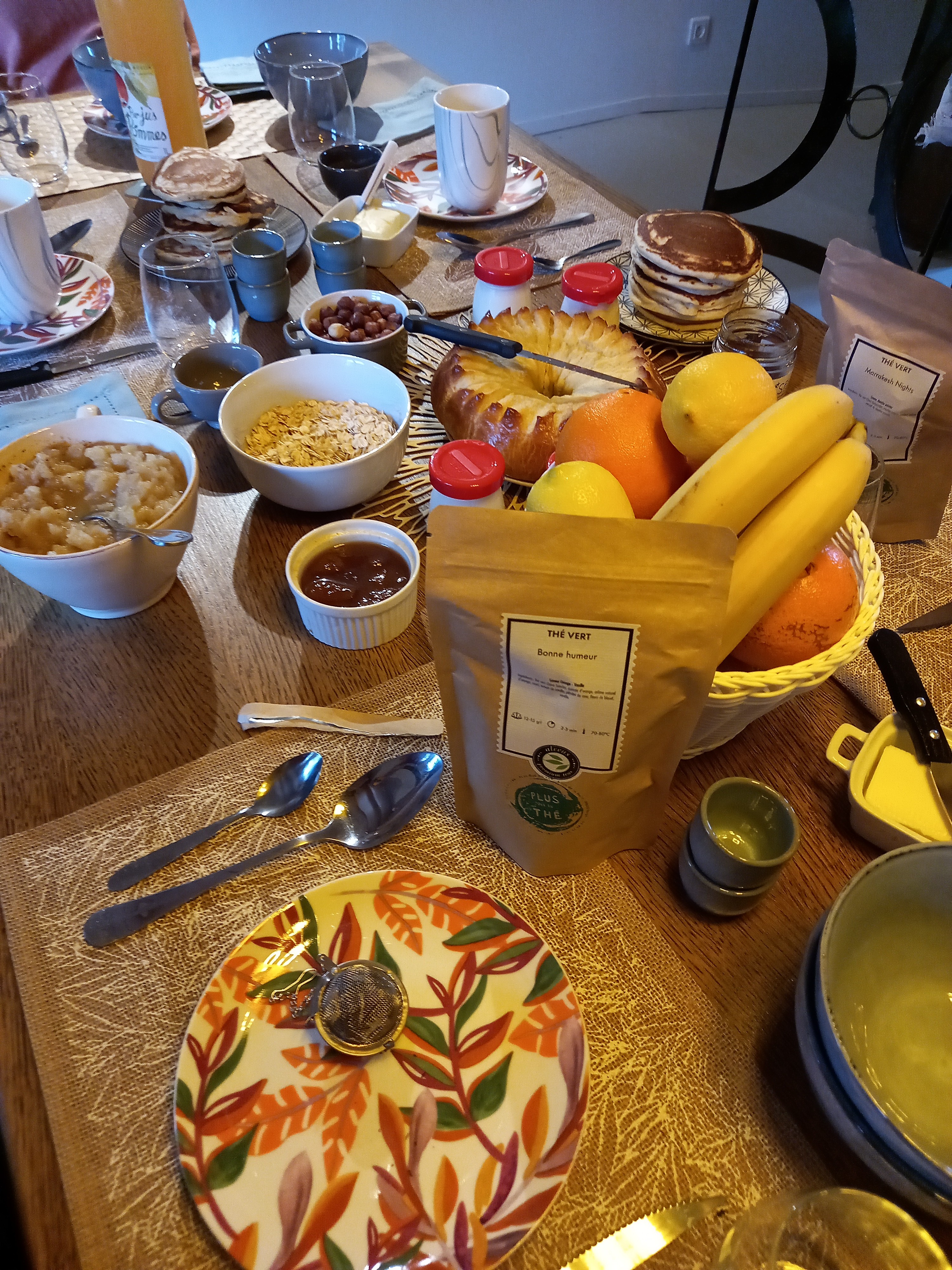 Petit-déjeuner gourmand