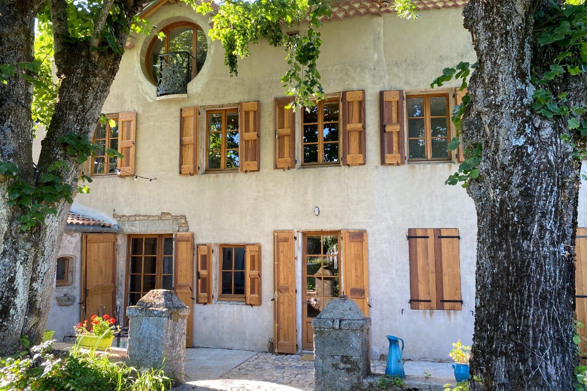façade coté jardin