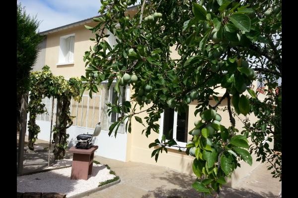 Suivant la période plusieurs arbres fruitiers sont à disposition des voyageurs (pruniers et cerisiers)