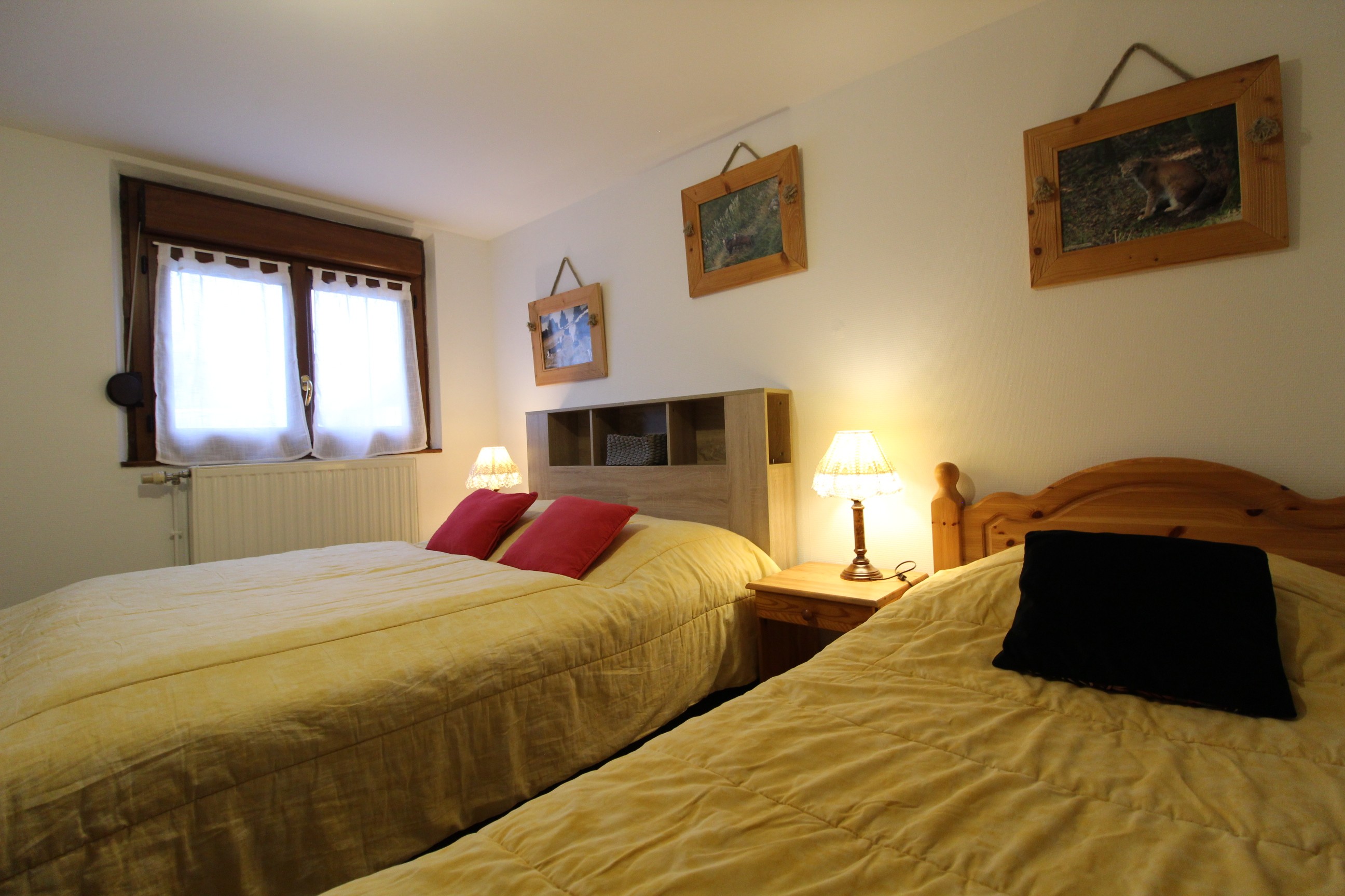 Chambre 3 couchages - Gîte La Moselotte à Saulxures-sur-Moselotte – Proche Lac & Voie Verte