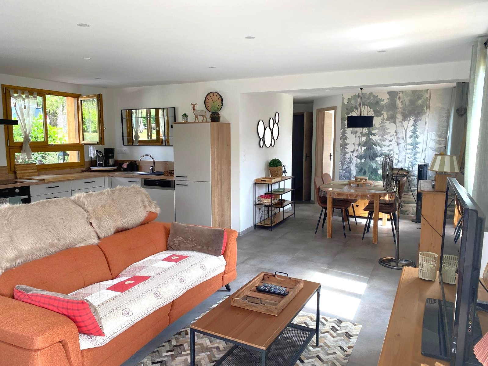 Séjour - Chalet L’ Ecureuil de Martimpré à Gerbépal